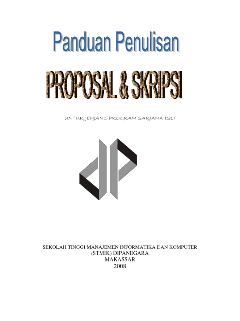 Panduan Skripsi STMIK Dipanegara | PDF | Seni