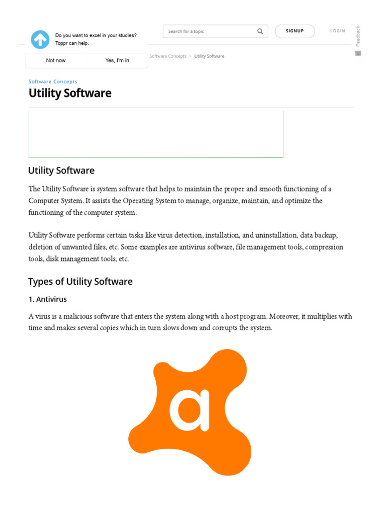 Understanding Utility Software | PDF | Antivirus Software | Computer File