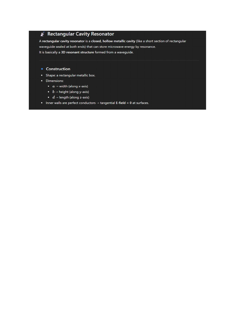 Overview of Microwave Components and Functions | PDF | Microwave ...
