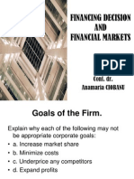 Lecture Financing Decision