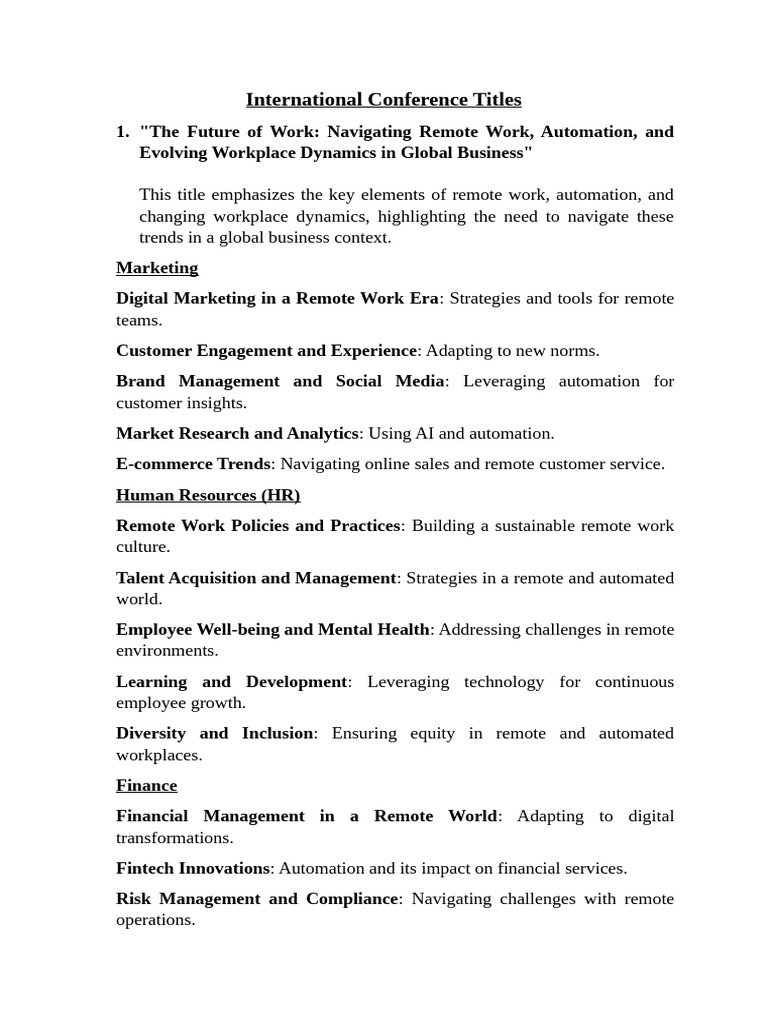 Global Business Strategies for Innovation | PDF | Analytics ...
