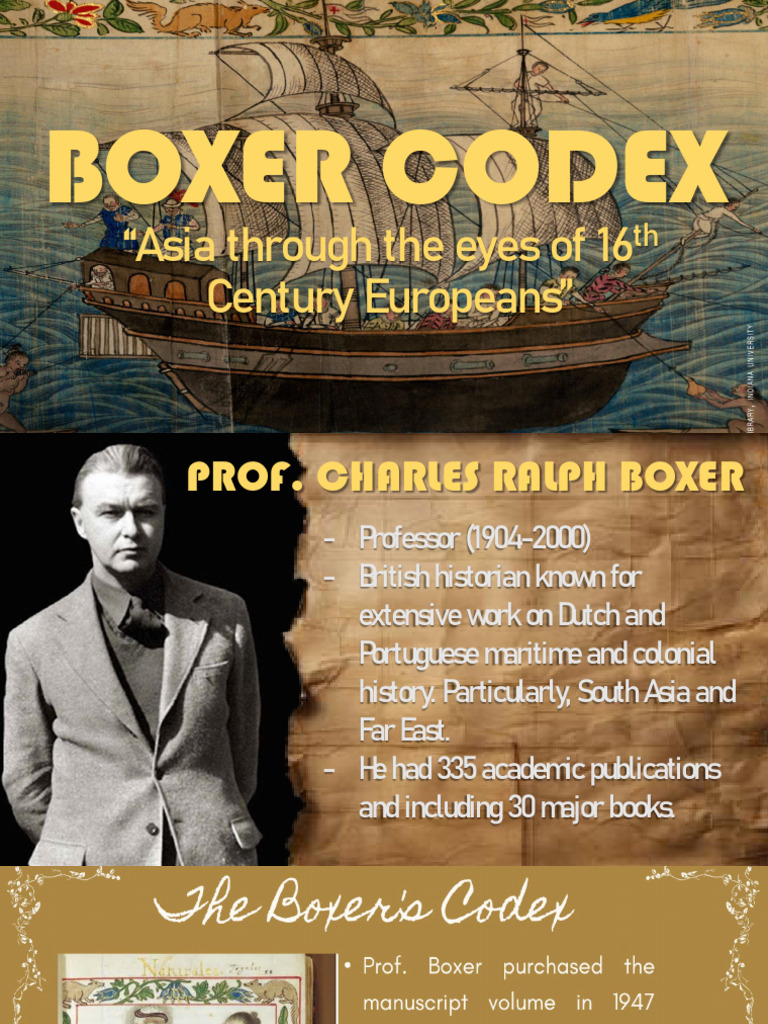 Boxer Codex: 16th Century Asia Insights | PDF | Luzon | Philippines