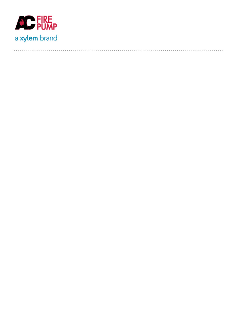 Fire Pump System Specifications Guide | PDF | Valve | Pump