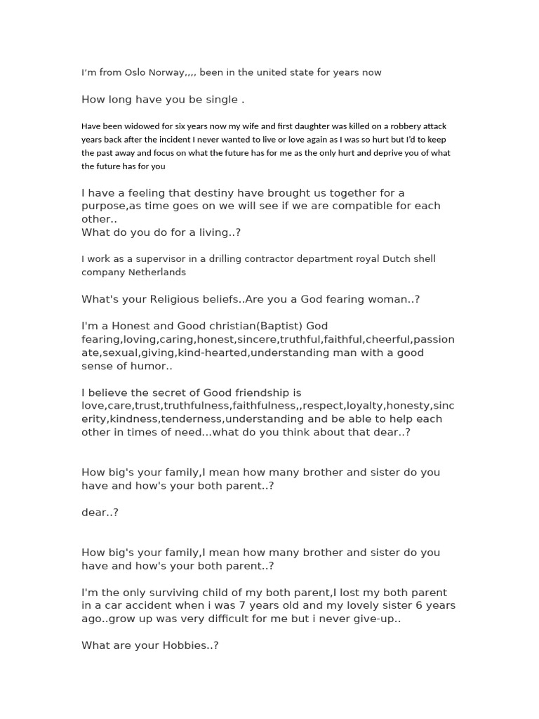 Dating Format | PDF | Love | Happiness