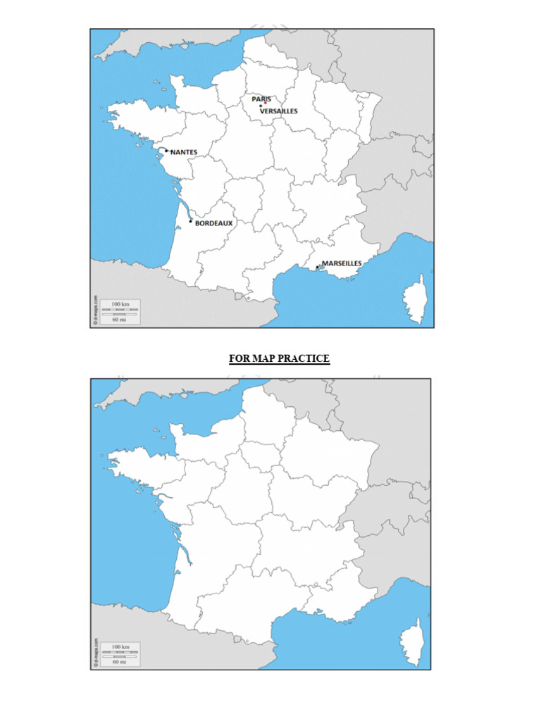 Gr9 Map Practice Term 1 | PDF