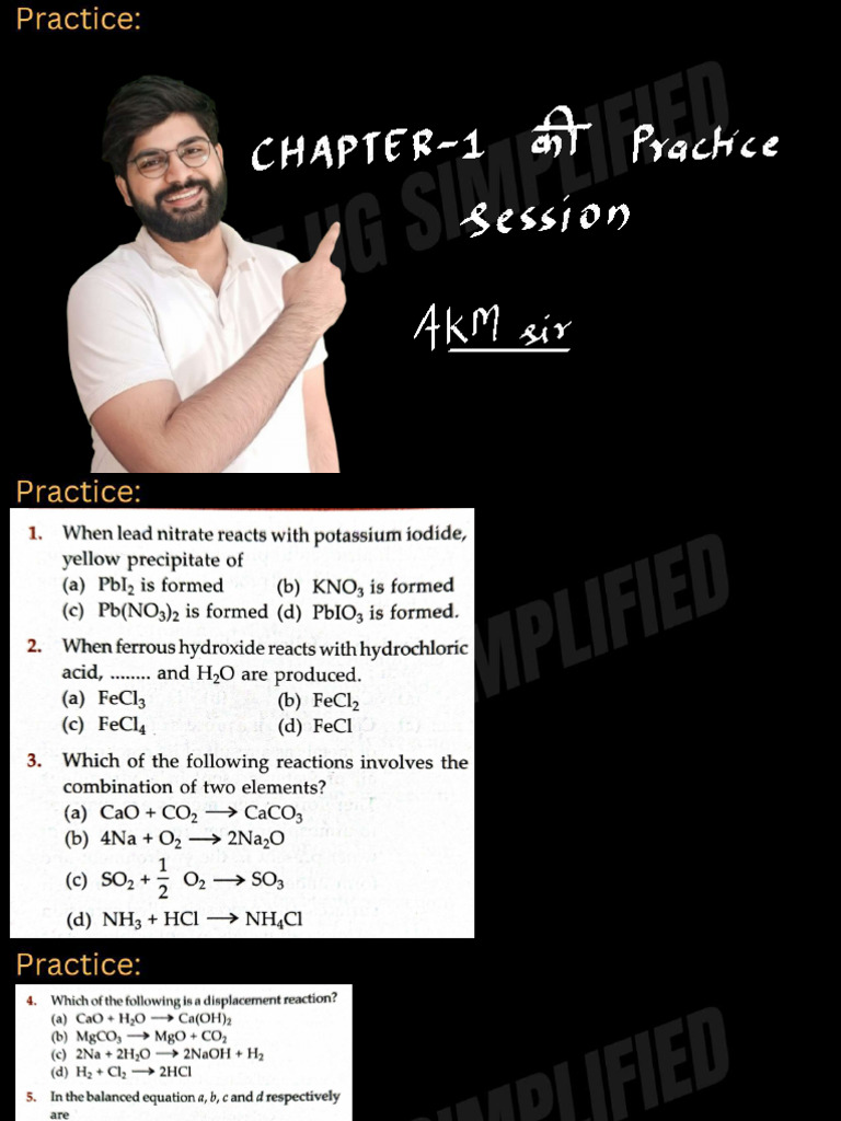 CH 1 Practice - Compressed | PDF