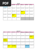 June 2025 Duty Roster Schedule | PDF
