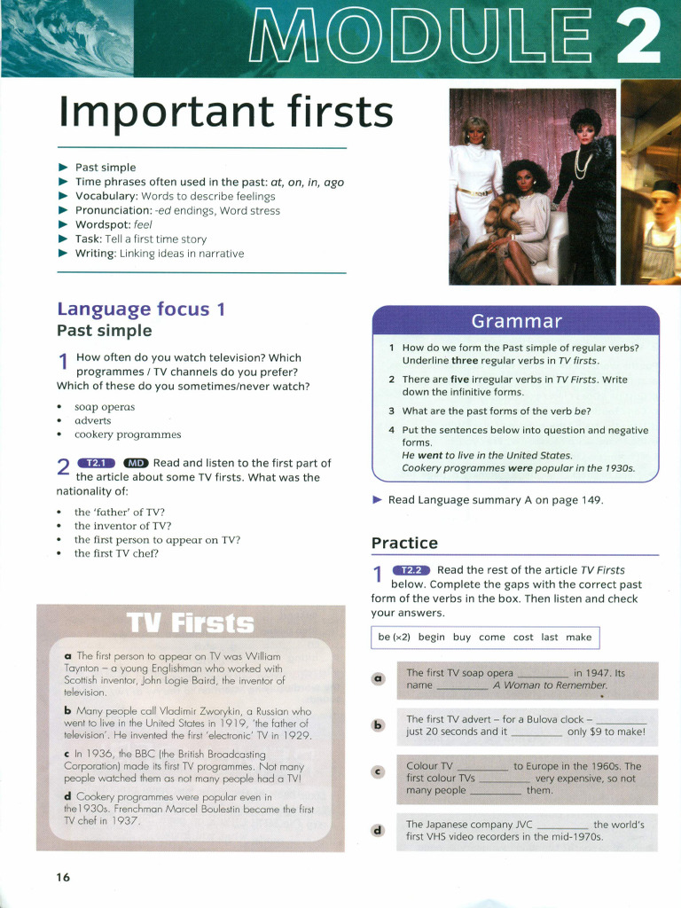 Pre-Intermediate Module 2 | PDF