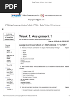 Design Thinking Quiz: 30 Questions & Answers | PDF | Design Thinking ...