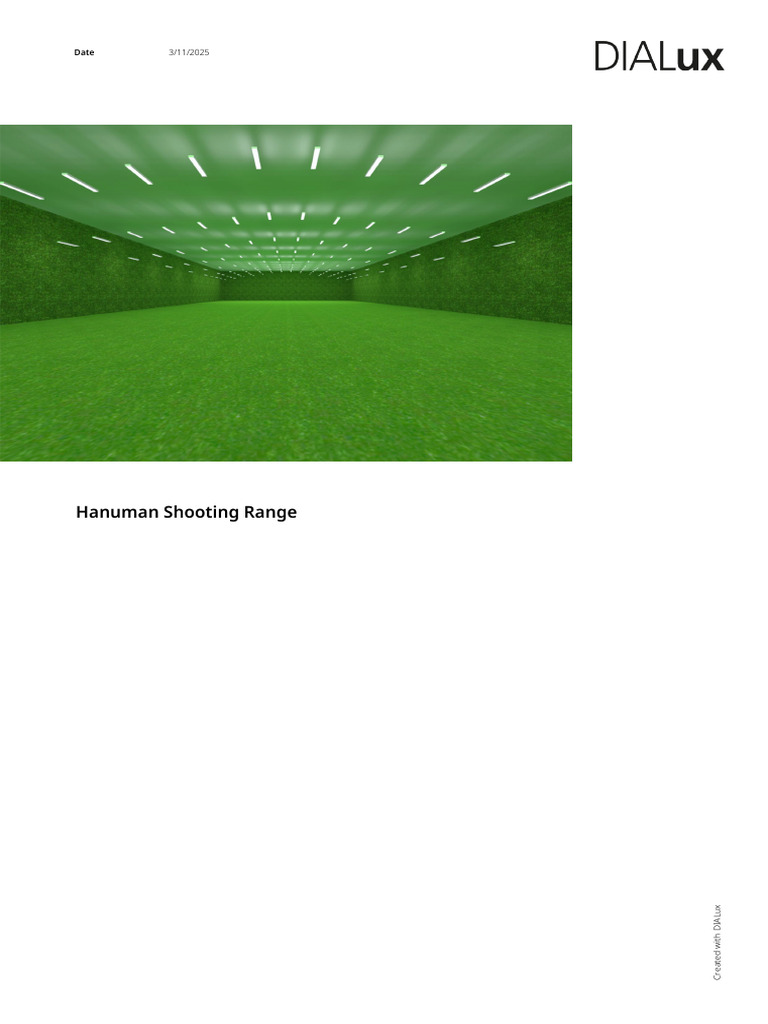 1.5m Batten Lighting 48W - Calculation Object Report | PDF