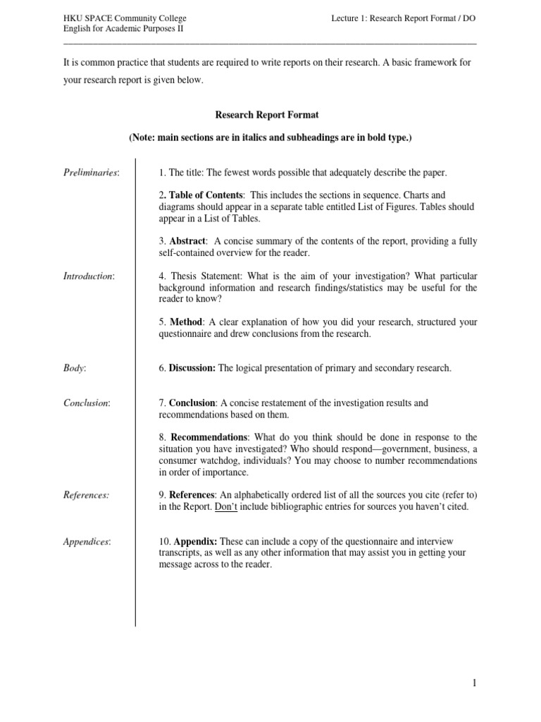 Research Report Format | PDF | Recycling | Waste