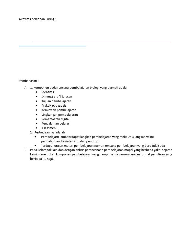 IN1.5.2. Kegiatan Pelatihan Luring 1 (Aktivitas Pelatihan) | PDF