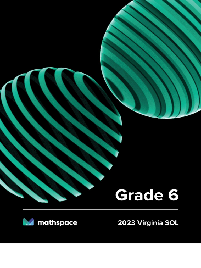 Grade 6 2023 Virginia SOL - Student Edition | PDF