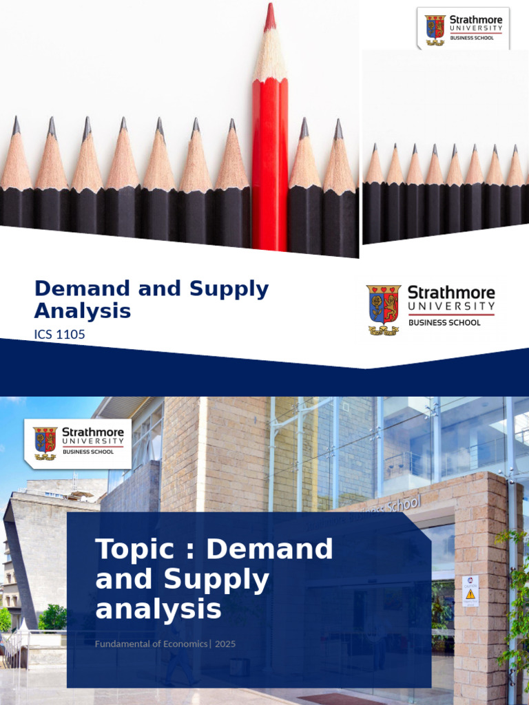 Demand and Supply Analysis Overview | PDF | Demand | Elasticity (Economics)
