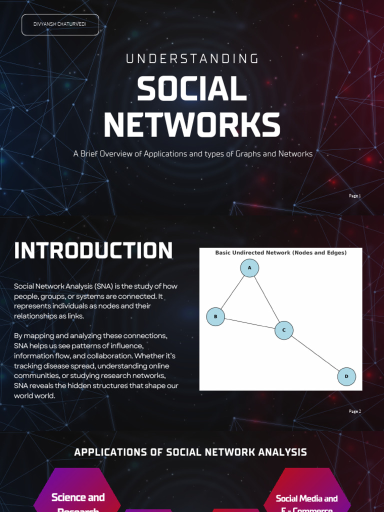 Social Network Analysis Overview | PDF