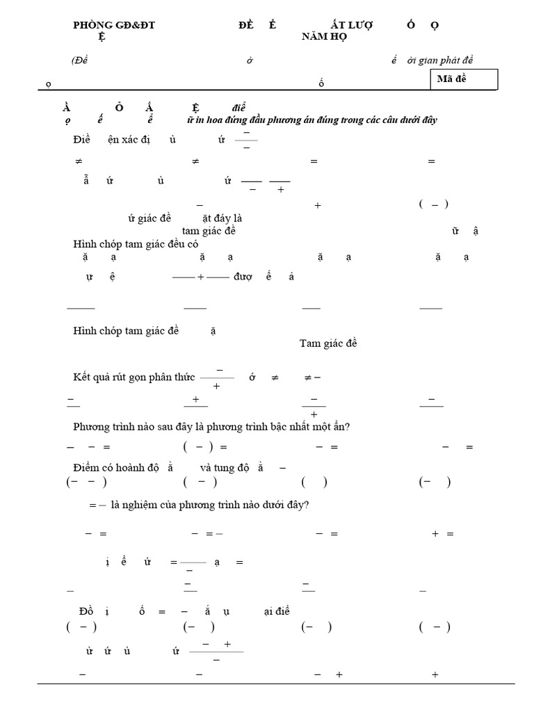 Ân Thi Hưng Yên Hkii8 23-24 | PDF
