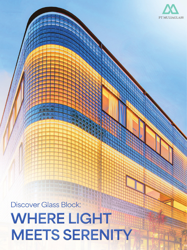 Mulia Glass Block Product Catalog | PDF | Materials | Building Engineering