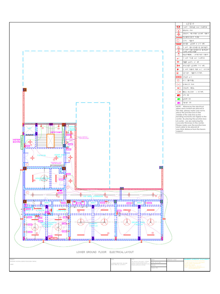Lower Ground Floor Electrical Layout | PDF | Home | Buildings And ...