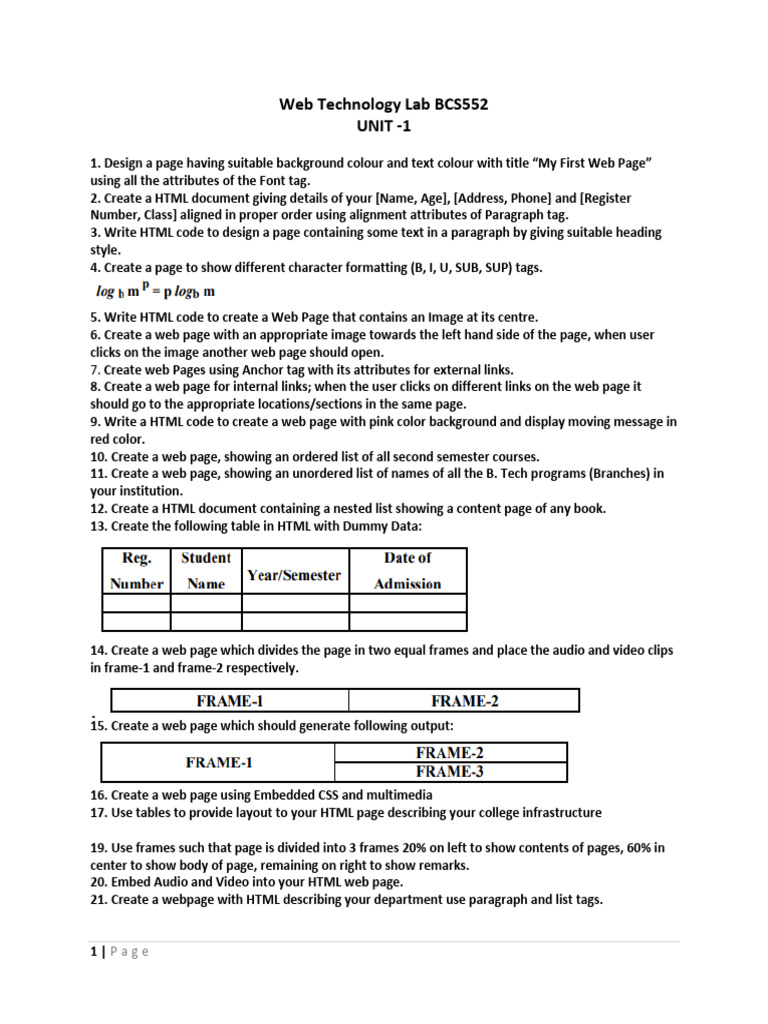 HTML Basics for Web Page Design | PDF | Html | Html Element