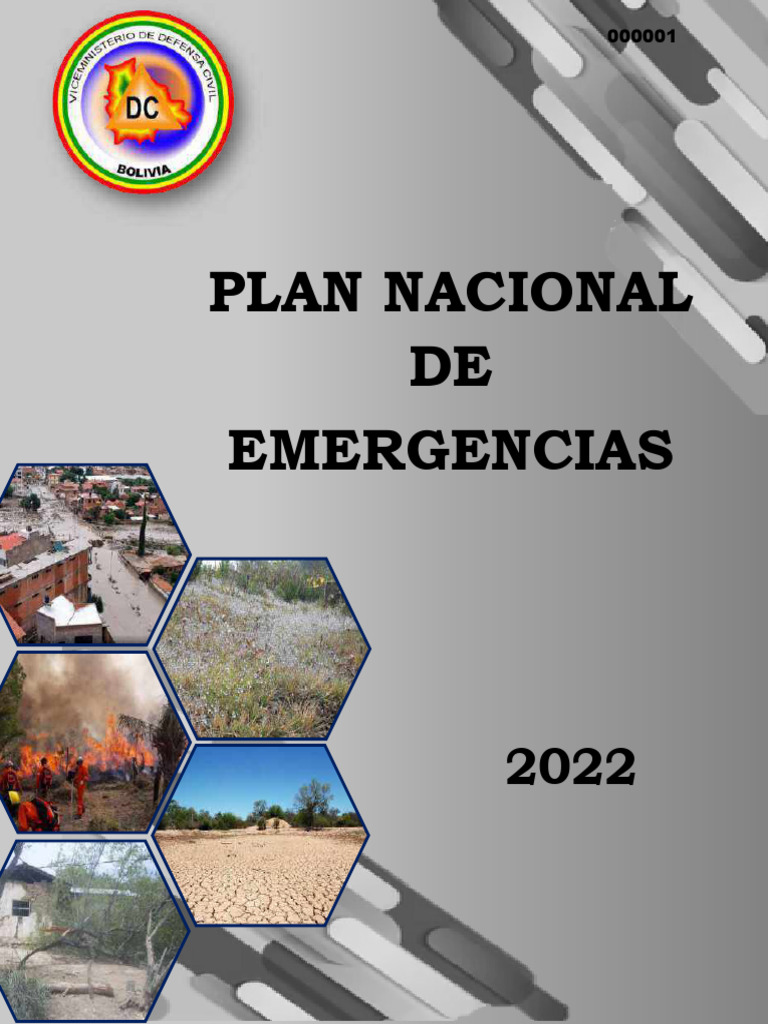 Plan Nacional de Mergencias 2022 | PDF | Sequía | Alcalde