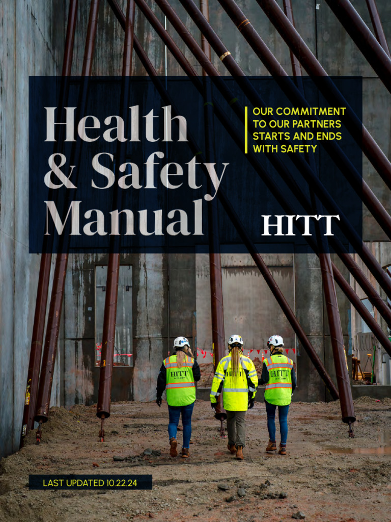 HITT Health & Safety Manual 2024 PDF Occupational Safety And