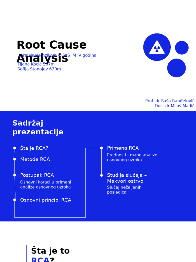 Root Cause Analysis PDF