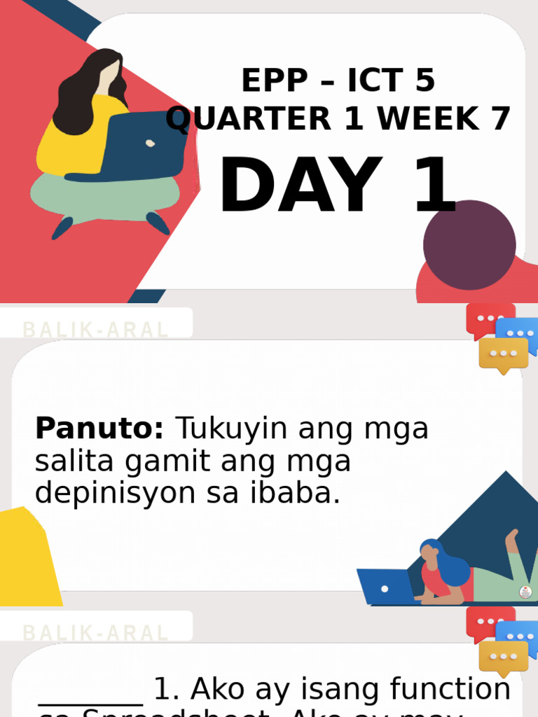 g5q1w7 PPT Epp-Ict | PDF