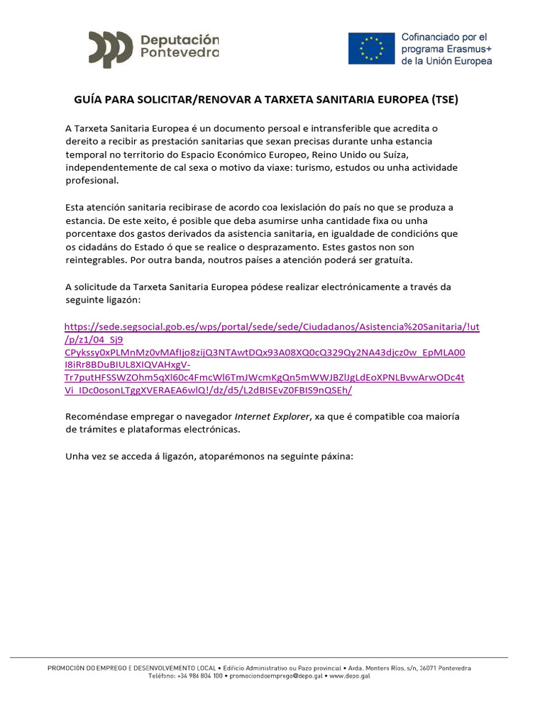 Guía Solicitude-Renovación TSE | PDF