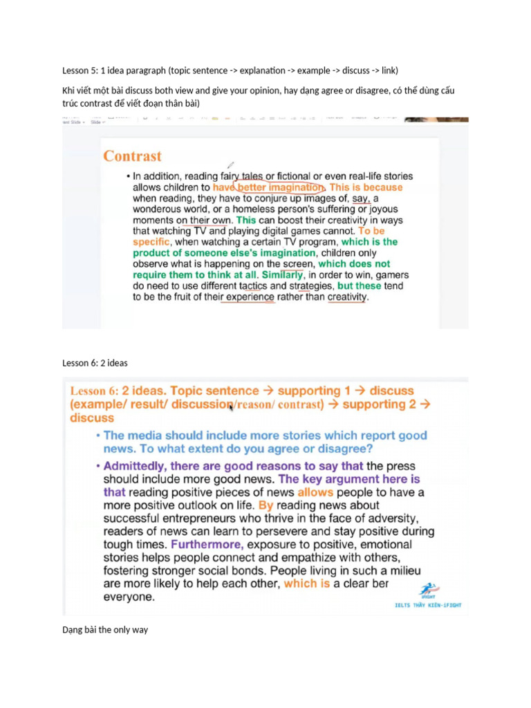 Writing Task 2 Tips | PDF