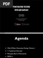 Penetration Testing With Metasploit