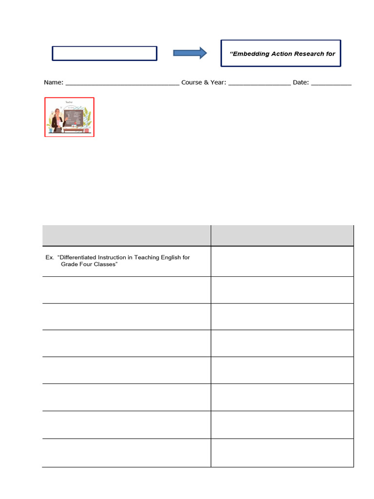 Action Research for Reflective Teaching | PDF | Teachers | Mentorship