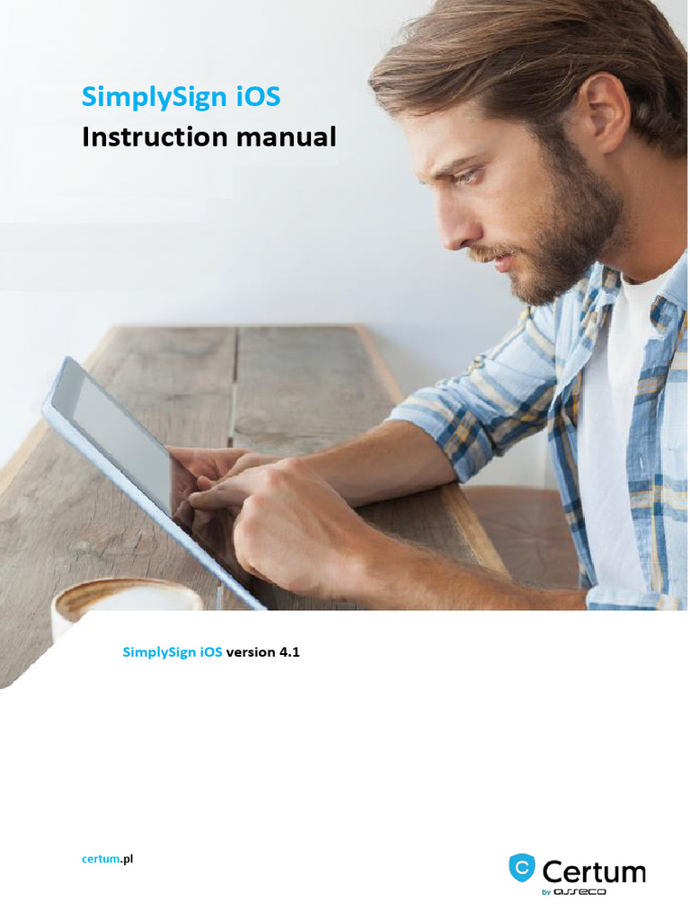 SimplySign Instruction Manual IOS 4.1 | PDF | Computing | Software