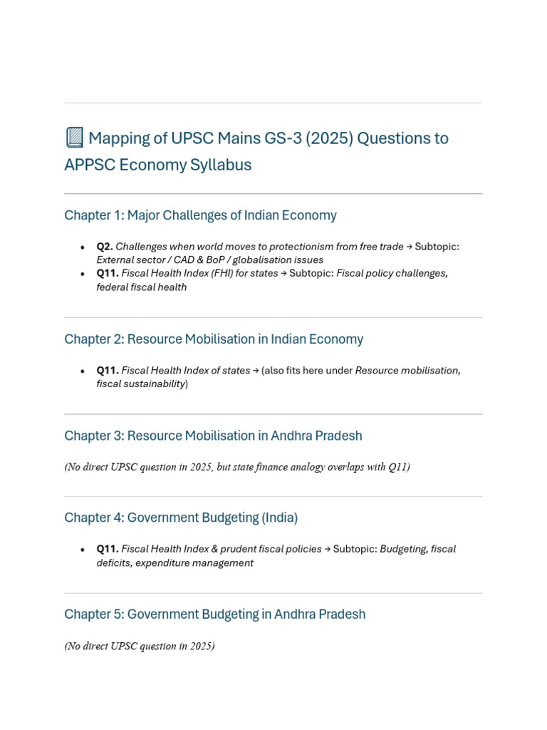 upsc pyqs | PDF | Agriculture | Gross Domestic Product