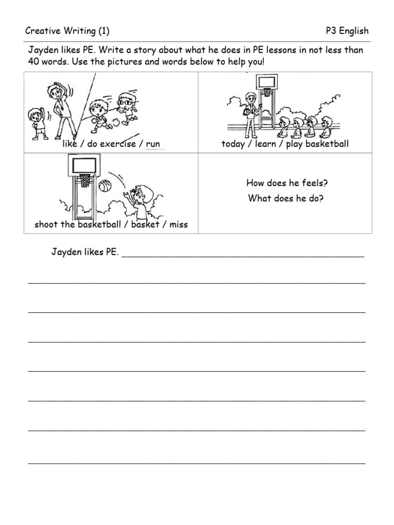 P3 - Creative Writing PDF | PDF