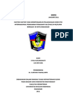 SKRIPSI Faktor2 Yang Mempengaruhi Pelaksanaan Kode Etik Internasional Pemasaran PASI