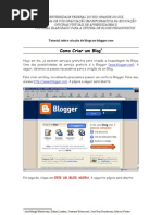 Tutorial Criar Blog