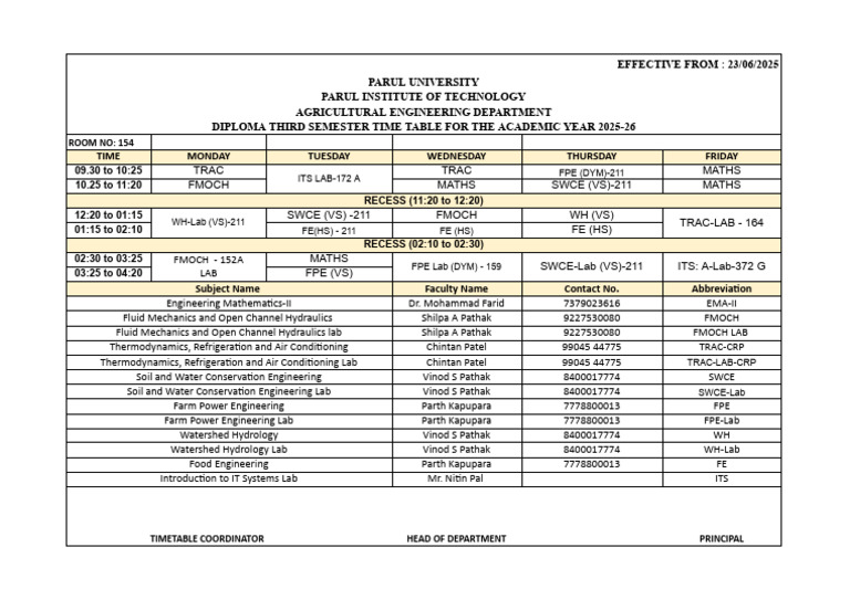 3ag Ds Timetable - Wef03092025 | PDF | Civil Engineering | Earth Sciences