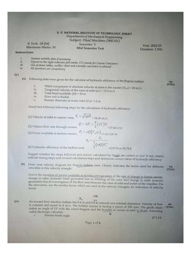 2022 FM Mid Sem 5 | PDF