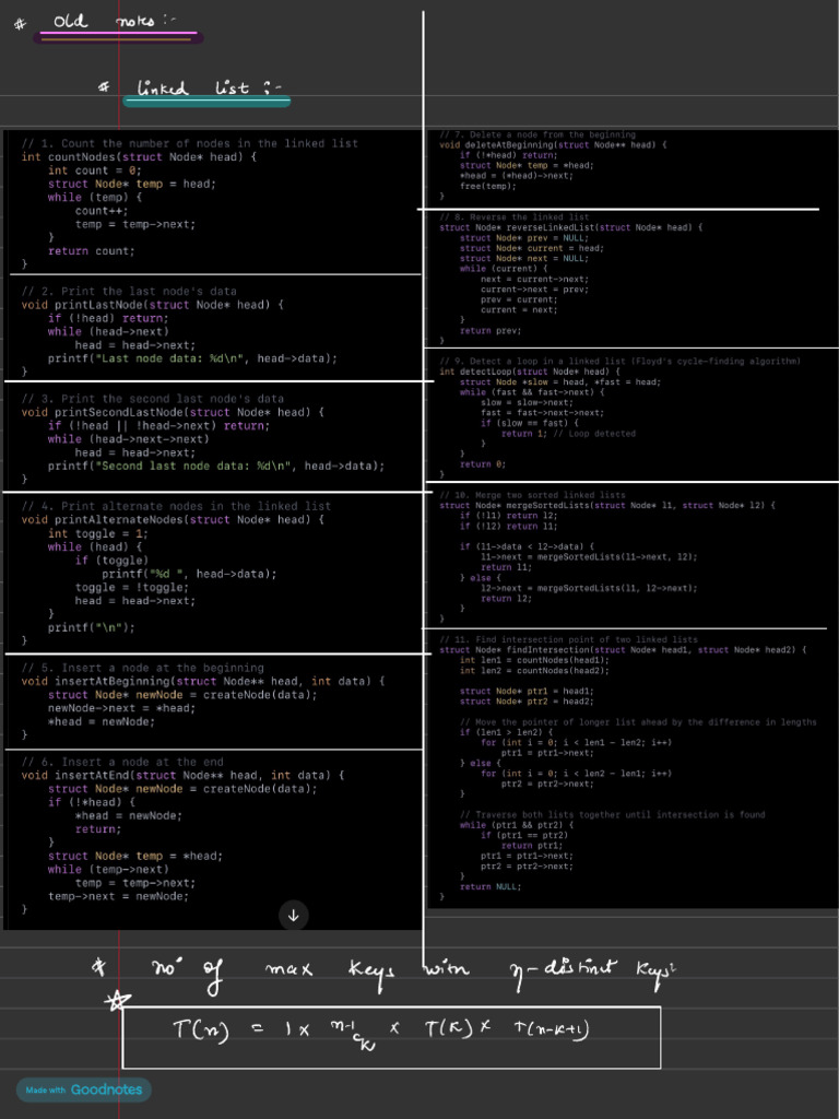 Ds Old Notes | PDF | Algorithms And Data Structures | Algorithms
