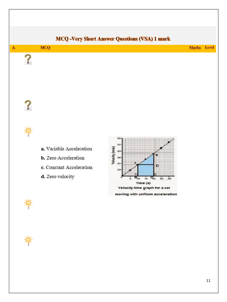 Motion Hw 1 Pdf Acceleration Speed
