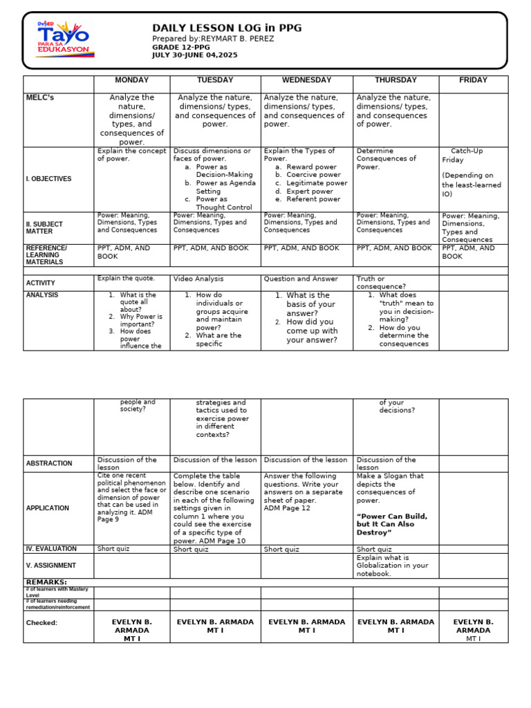 QUARTER 1 Week 3 | PDF | Cognitive Science | Learning