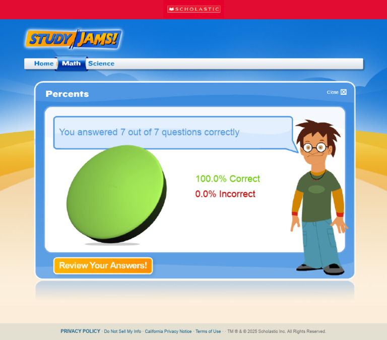 Percents StudyJams! Math | PDF