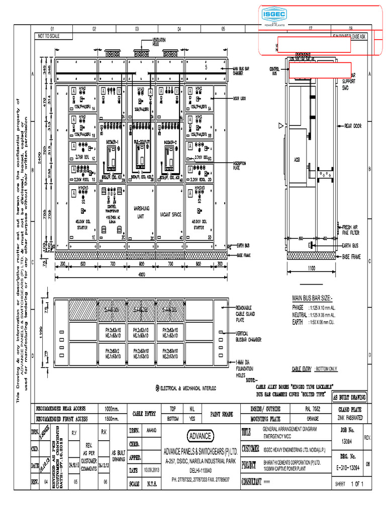 Emergency MCC | PDF | Electrical Engineering | Electric Power