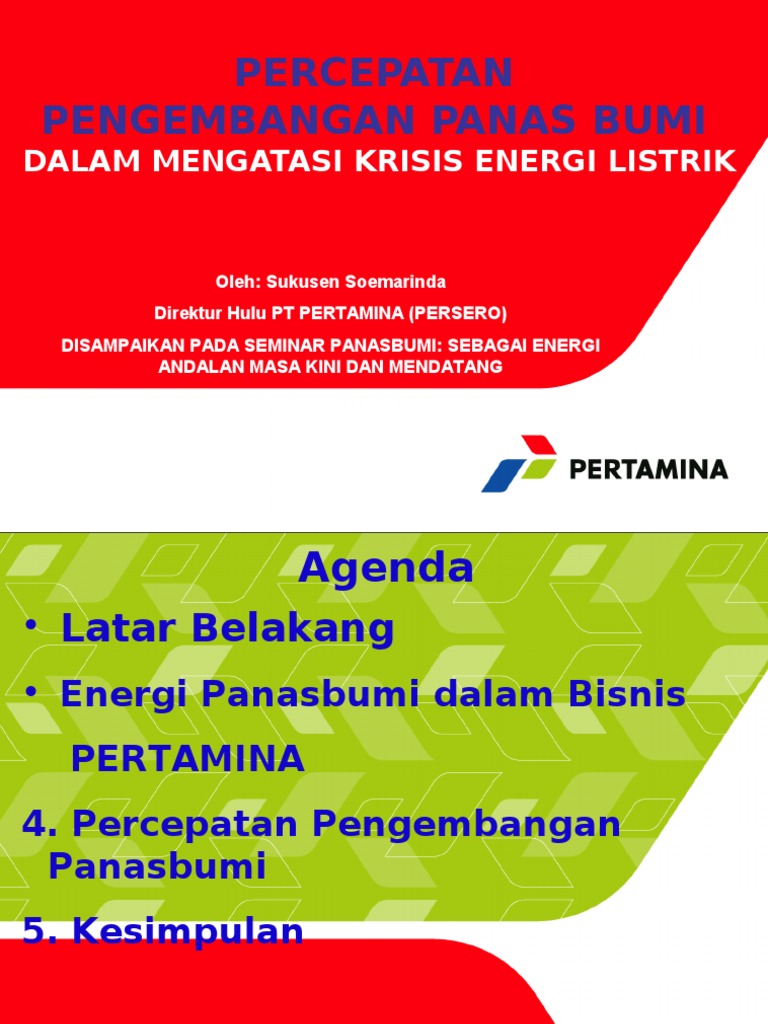 pertamina geothermal