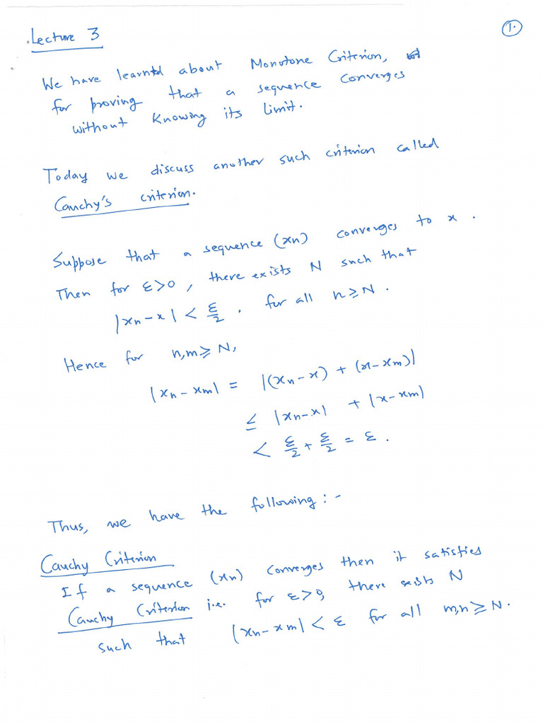 Lecture 3 Calc 1 | PDF