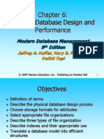 CHP 6 Physical Database Design and Performance