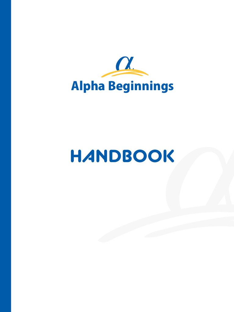 Alpha Beginnings School Guidelines | PDF | Identity Document