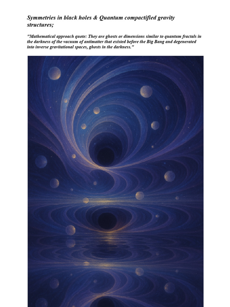 Quantum Gravity and Black Hole Symmetries | PDF | Black Hole | Gravity