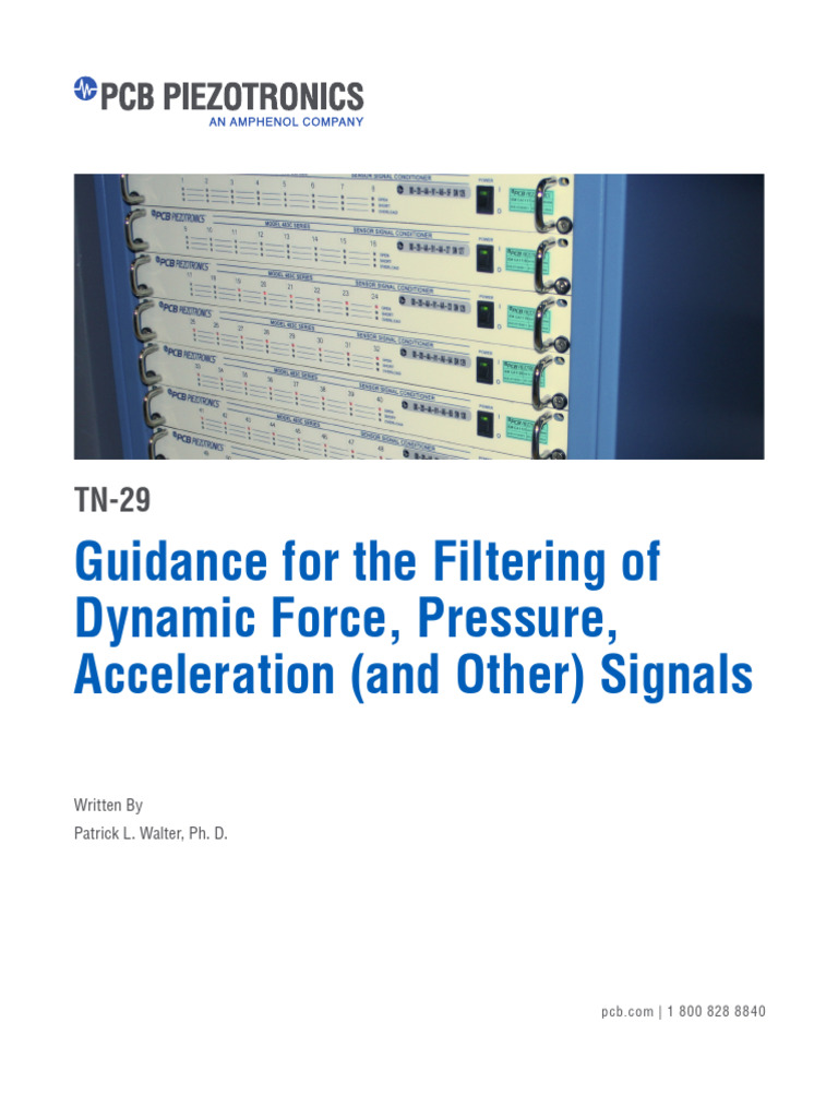 Dynamic Signal Filtering Guide | PDF | Electronic Filter | Filter ...