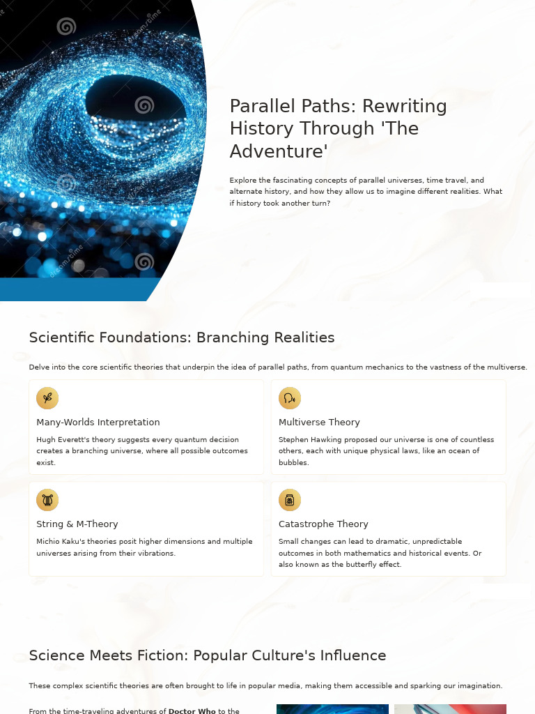 Exploring Parallel Universes and History | PDF | Many Worlds ...
